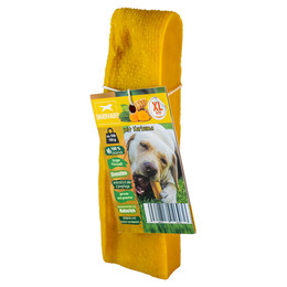 Produktbild von DAUERKAUER Kurkuma Hartkäse-Kauknochen XL - 140 g