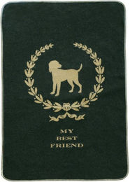 Produktbild von DAVID FUSSENEGGER Hundekorb Haustierdecke My best Friend 100 x 140 cm