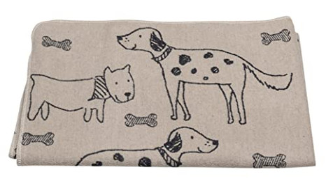 Produktbild von DAVID FUSSENEGGER Tierdecke Hundedecke best friend allover 100 x 140 cm Natur Beige
