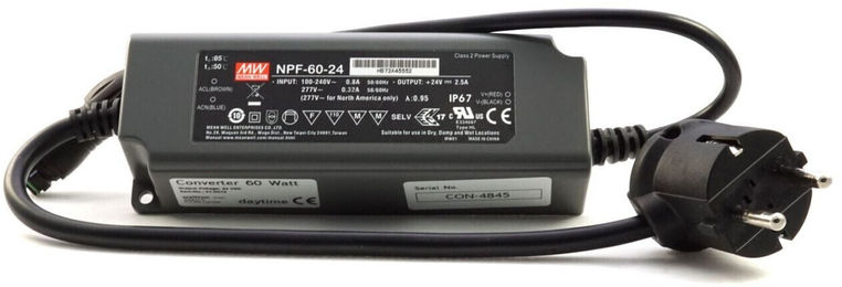 Produktbild von Daytime LED-Converter Netzteil 24V DC / 60W