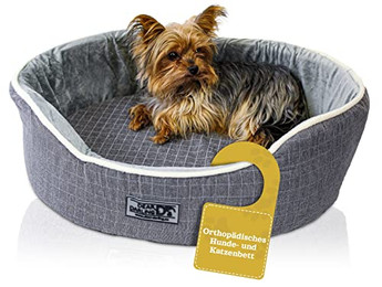 Produktbild von Dear Darling DD-05 Luxus Hundebett Katzenbett mit Memoryschaum-Matratze