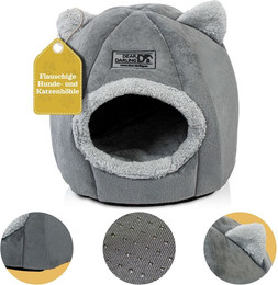 Produktbild von Dear Darling Katzenkorb DD-03GRM grau Größe M 36x40cm