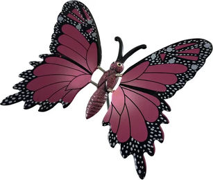 Produktbild von Décorations extérieures papillon mobile sur tige Five Oaks Fun (x12)