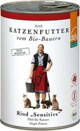 Produktbild von Defu Bio-Rind Sensitive Pate 12x410g