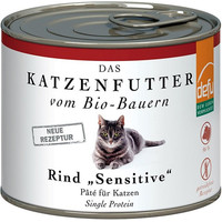 Produktbild von Defu Bio-Rind Sensitive Pate Katzenfutter - 200 g