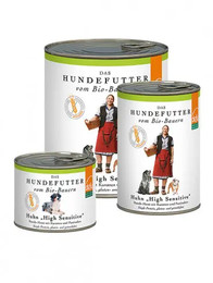 Produktbild von Defu Nassfutter für Hunde BIO Huhn High Sensitive - 410g