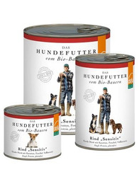 Produktbild von Defu Nassfutter für Hunde Bio Rind Sensitiv - 12 x 410 g