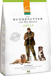 Produktbild von Defu Trockenfutter für Hunde Bio Geflügel Adult - 800 g