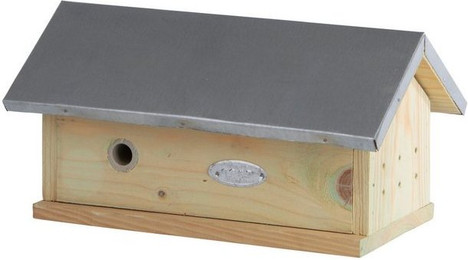 Produktbild von degawo Hummelhaus Nistkasten aus Kiefernholz mit Zink Dach
