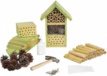 Produktbild von degawo Nistkasten DIY Insektenhotel Bausatz Holz & Naturmaterialien