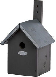 Produktbild von degawo Nistkasten Grauer Nistkasten aus Fichtenholz mit Zinkdach für Blaumeisen