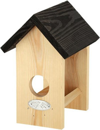 Produktbild von degawo Nistkasten Vogelfutterhaus für Erdnussbutterglas aus Fichtenholz
