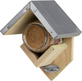 Produktbild von degawo Vogelfutterhaus für Erdnussbutter-Futtergläser