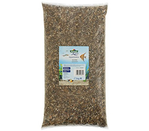 Produktbild von Dehner Aquarienkies Aqua Kies, Körnung 2 - 4 mm, grau/braun, hochwertiger Aquariengrund