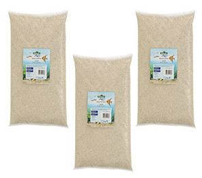 Produktbild von Dehner Aquarienkies Aquariensand 0,4-1 mm weiß - 3 x 5 kg