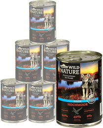 Dehner Dehner Wild Nature Nassfutter für Hunde Hochmoor Junior, Ente Ente, Nassfutter für: Hunde, Nassfutter für Welpen / junge Hunde, glutenfrei – Bild 1 von 4