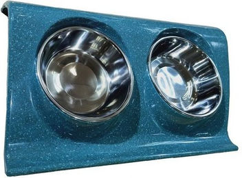 Produktbild von Dehner Futternapf Doppel-Hundenapf aus Melamin