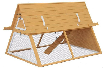 Produktbild von Dehner Hühnerstall Inga mit Freilaufgehege aus FSC-zertifiziertem Tannenholz