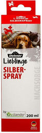 Produktbild von Dehner Hunde-Geschirr Silberspray bei Verletzungen für Hunde und Katzen, wirkt wie ein Sprühpflaster