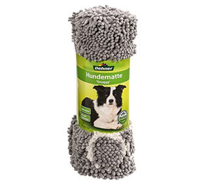 Produktbild von Dehner Hundematte Snuggy Polyester grau