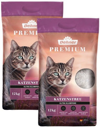 Produktbild von Dehner Katzenstreu Ultra klumpend 100% Bentonit
