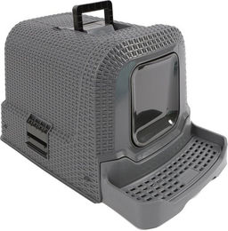 Dehner Katzentoilette Premium Jolie mit abnehmbarer Haube – Bild 1 von 5