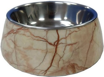 Produktbild von Dehner Lieblinge Hundenapf Melamin Marmor-Optik - 160 ml