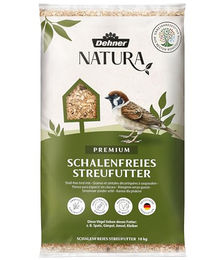 Dehner Natura Premium Wildvogel Streufutter, schalenfrei, für verschiedenen Vogelarten wie Amsel, Spatz – Bild 1 von 7