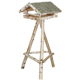 Produktbild von Dehner Natura Wildvogel-Futterhaus Nürnberg mit Heudach und Ständer