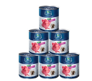 Produktbild von Dehner Premium Adult, versch. Sorten, 6 x 800 g Dose, getreidefrei, Nassfutter für ausgewachsene Hunde
