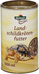 Dehner Terra Landschildkrötenfutter, hoher Rohfaseranteil, 1 l, für: Schildkröten, auch für Leguane / Dornschwänze – Bild 1 von 2