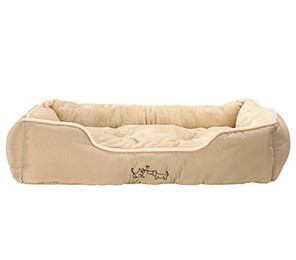 Produktbild von Dehner Tierbett Hunde- und Katzenbett Sammy beige