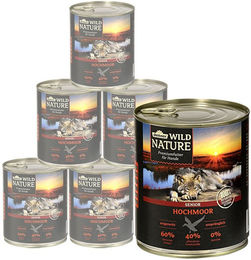 Dehner Wild Nature Hochmoor Senior, Geflügel & Ente Ente, Nassfutter für: Hunde, Nassfutter für ältere Hunde, glutenfrei – Bild 1 von 4