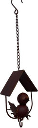 Produktbild von Deko-Impression Vogelhaus Meisenknödelhänger mit Dach aus Eisen