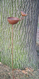 Produktbild von Deko-Impression Vogeltränke Gartenstab aus Eisen