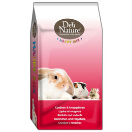 Produktbild von Deli Nature HappyMix Kaninchenfutter 15kg
