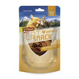 Produktbild von DeliBest Cat Snack Schweizer Hähnchen - 8 x 45 g