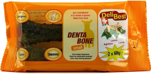 Produktbild von DeliBest Denta Bone Hundesnacks Small Lamm