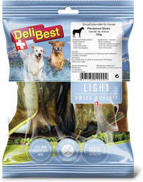 Produktbild von DeliBest Pferdefl. Trockenkau Streifen Hundekauartikel 6 x 150 Gramm
