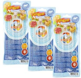 Produktbild von DeliBest SensiPet Fleischrolle 6x400g Pferd und Kartoffel