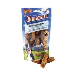 Produktbild von DeliBest Simmental Rind Lungensticks getrocknet - 4 x 120 g