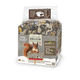 Produktbild von DELICIA Eichhörnchen FutterMix - 600 g
