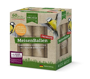 Produktbild von DELICIA Premium MeisenBallen mit Beeren ohne Netz
