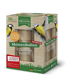 Produktbild von DELICIA Premium MeisenBallen mit Insekten ohne Netz