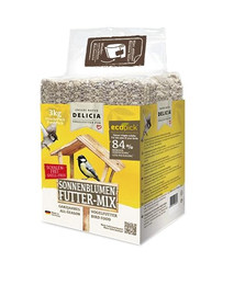 Produktbild von DELICIA Vogelfutter Sonnenblumen FutterMix - 3 kg