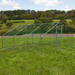 Produktbild von DEMA Freigehege Freilaufgehege Hühnergehege Kleintiergehege mit Sonnenschutz