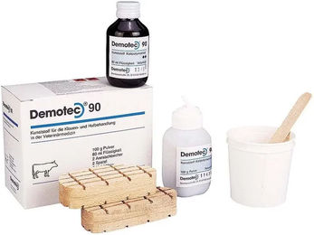 Produktbild von Demotec Zwei-Komponenten-Harz zur Behandlung von Lahmheiten bei Rindern