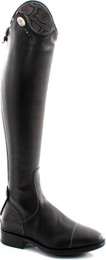Produktbild von DeNiro Reitstiefel Salentino 01 black Top Bolgheri grey Glattleder