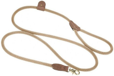 Produktbild von Denjo Dogs Hundeleine Torekov Leder-Nylon 180cm