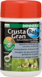 Produktbild von Dennerle CrustaGran Baby Aufzuchtfutter für Garnelen und Zwergflusskrebse - 100 ml